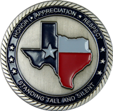 Texas PGR Challenge Coin